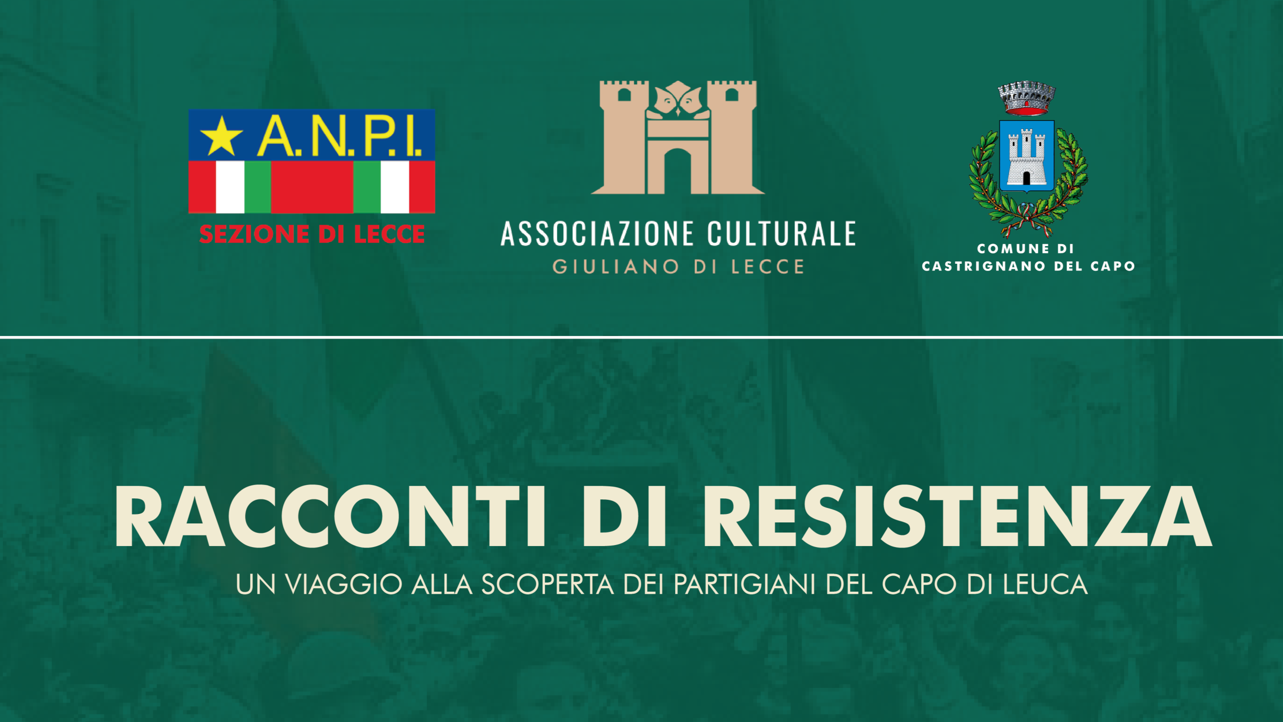 Locandina evento "Racconti di Resistenza"