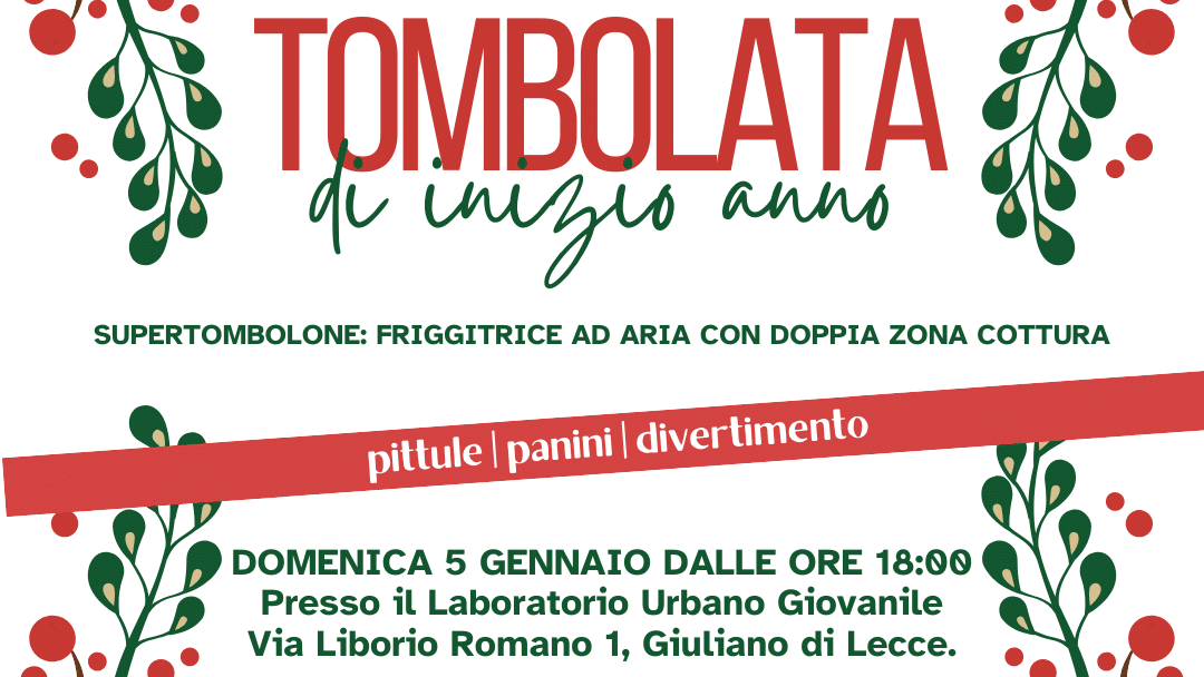 Locandina Tombolata 2025